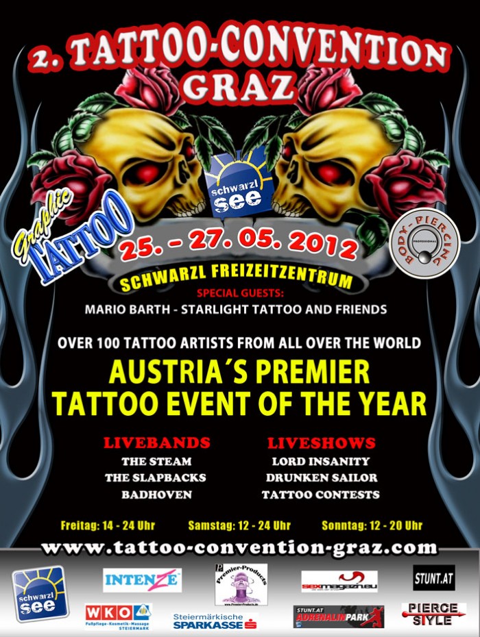 Graz Tattoo Convention #11 Tattoo Convention Graz 2012