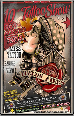 Mandinga Tattoo Expo #19 Tattoo Show Buenos Aires 2014