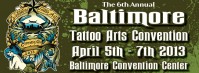 Baltimore Tattoo Arts Convention 2013 Poster