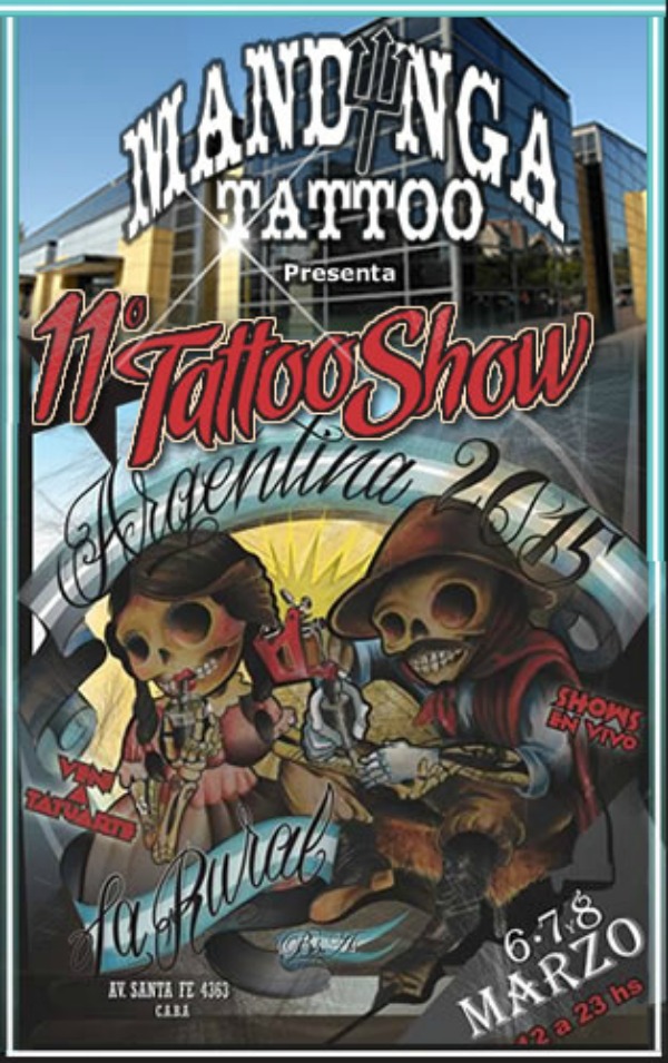 Mandinga Tattoo Expo #19 Tattoo Show Buenos Aires 2015