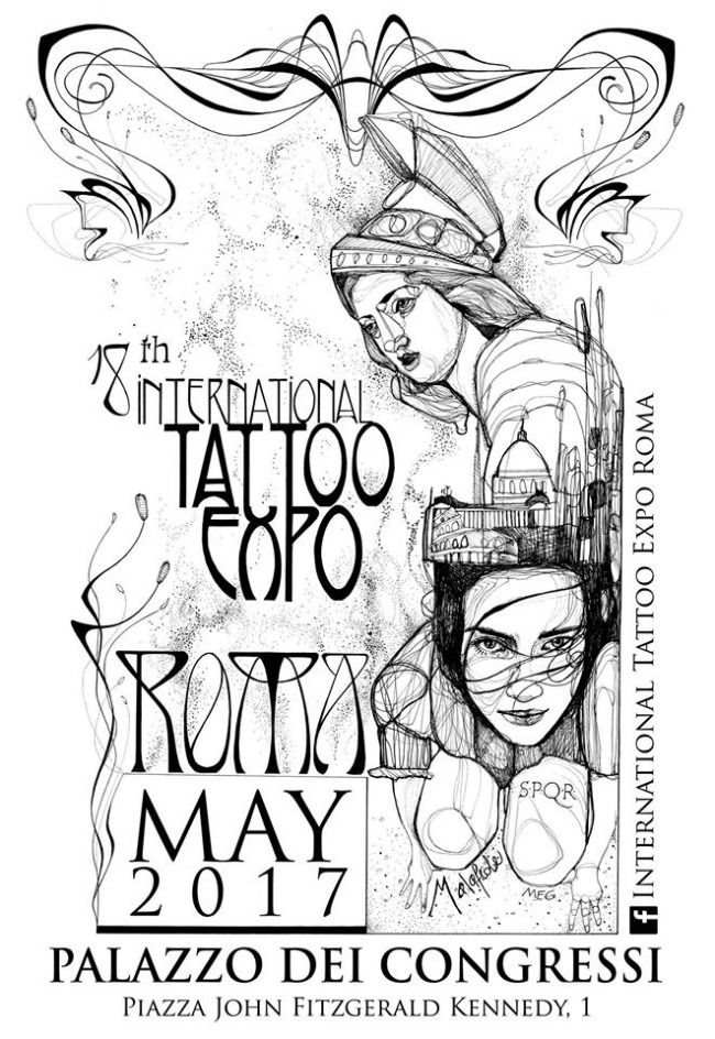 Roma Tattoo Expo #18 (2017) international-tattoo-expo-roma-2017