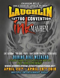 Ink Mayhem Laughlin Tattoo Convention 2018