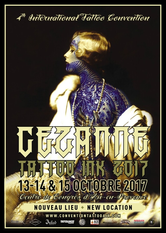 Cezanne Tattoo Convention 2017 Poster