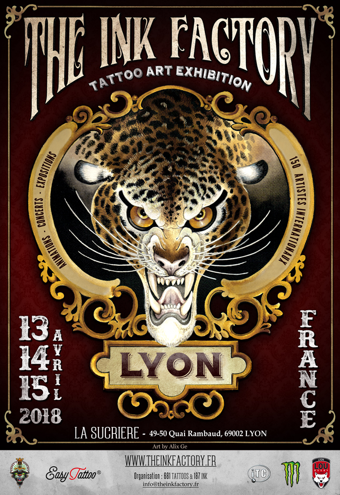 INK FACTORY tattoo art exhibition 2018