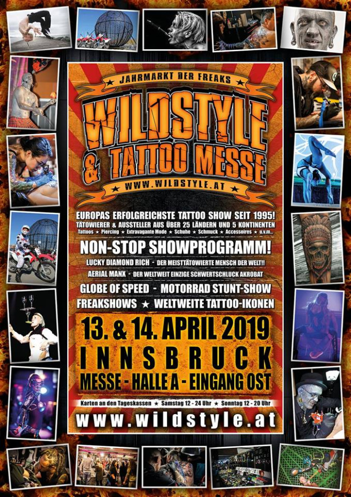 2019 Wildstyle & Tattoo Messe Tour Innsbruck
