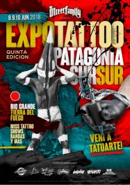 Patagonia Sur Sur Tattoo Expo 2018 Poster