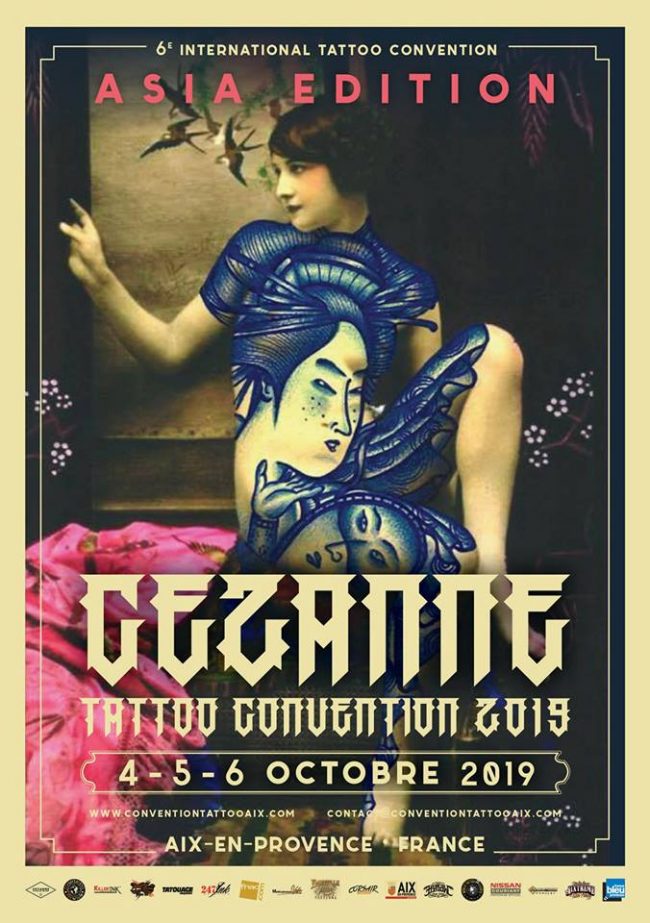 Cezanne Tattoo Convention 2019 Poster