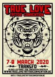 True Love Tattoo Convention #7 True Love Tattoo Convention 2020 Poster