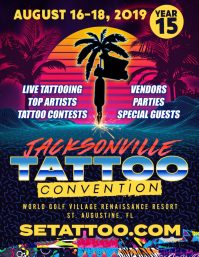 Jacksonville Tattoo Convention 2019 USA August