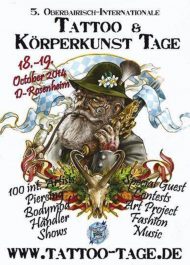 Rosenheim Tattoo Days #12 12 October 2024