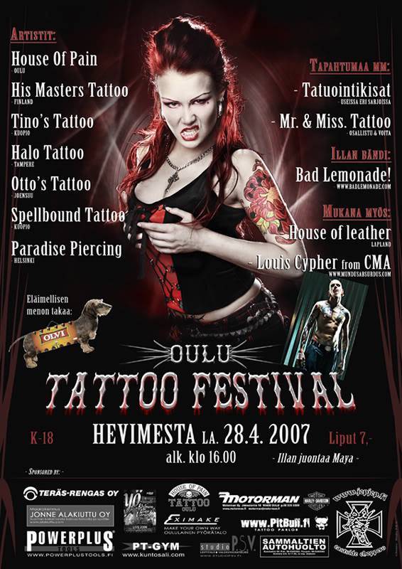 Oulu Tattoo Festival 8 November 2019