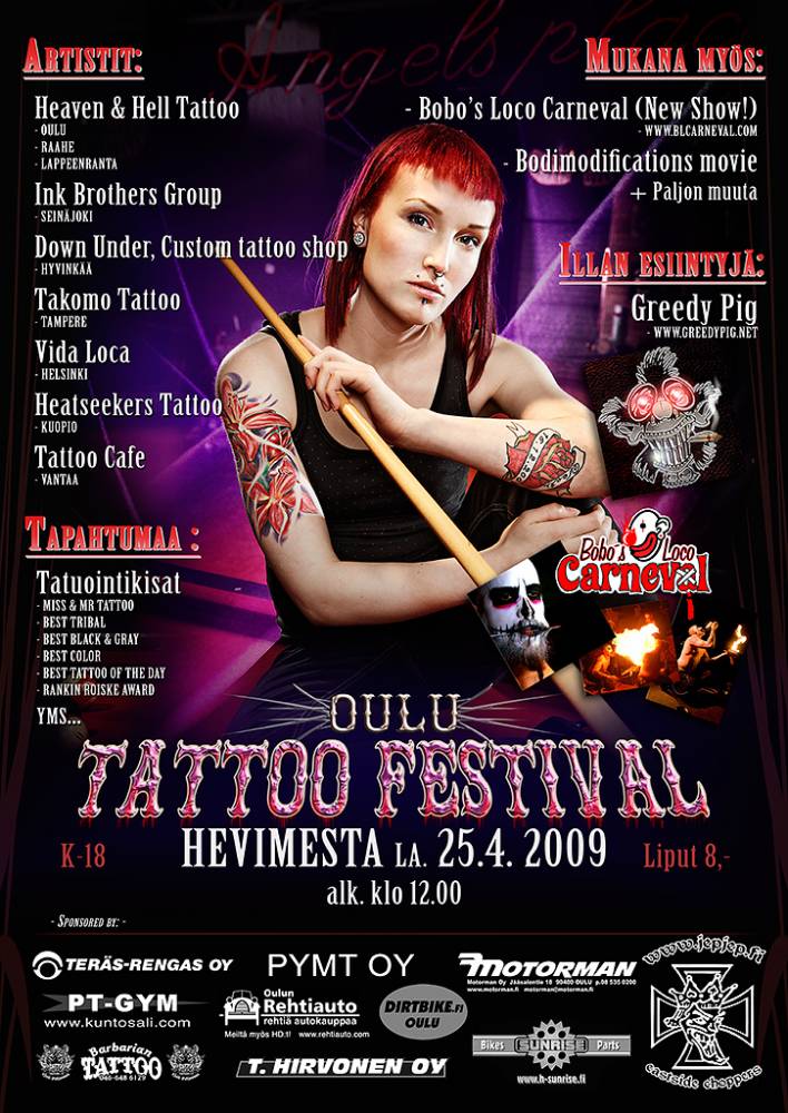 Oulu Tattoo Festival 8 November 2019