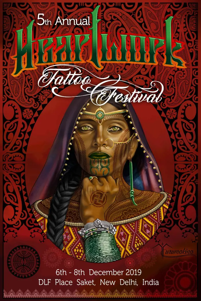 Heartwork Tattoo Festival • Indian 2019 Biggest Tattoo Show Heartwork Tattoo Festival 2019