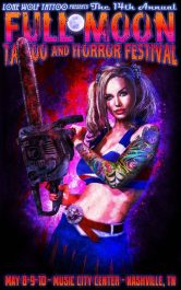 Full Moon Tattoo & Horror Fest 18 April 2025