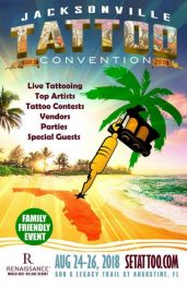 Jacksonville Tattoo Convention #21 22 August 2025
