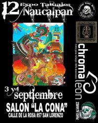 Expo Tatuajes Naucalpan #14 (Cancelled) Naucalpan Tattoo Expo 2022