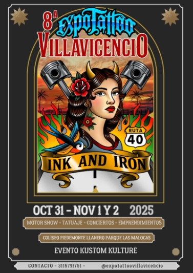 Villavicencio Tattoo Expo Villavicencio Tattoo Expo 31 October 2025