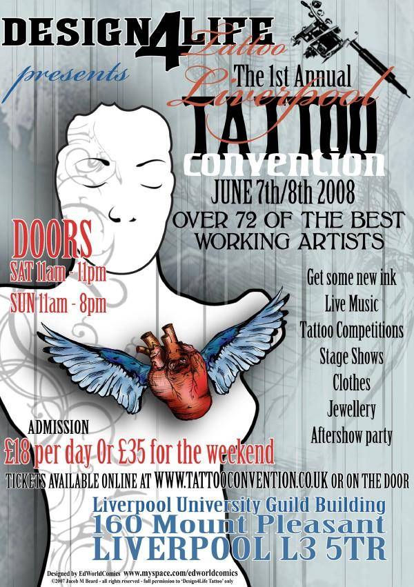 Liverpool Tattoo Convention #15 2 June 2023