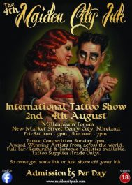 Maiden City Ink Tattoo Convention #13 25 July 2025