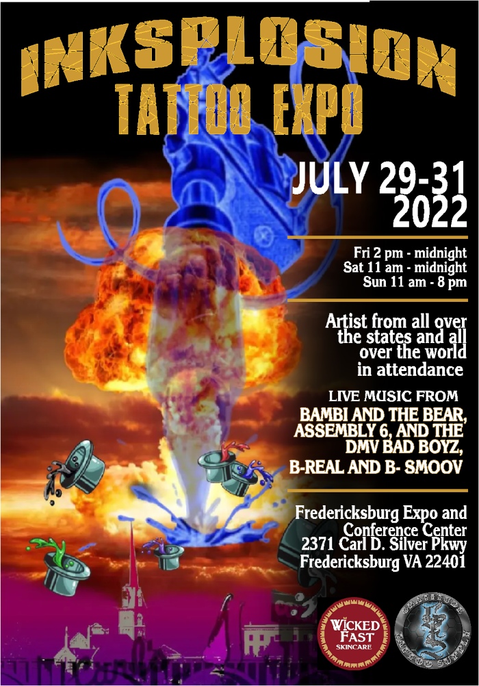 Inksplosion Tattoo Expo 29 July 2022