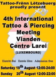 Vianden Tattoo Convention #23 Vianden Tattoo Convention 2000