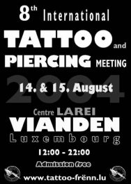 Vianden Tattoo Convention #23 Vianden Tattoo Convention #23 19 October 2024