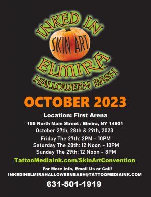 Inked In Elmira Halloween Bash 2023