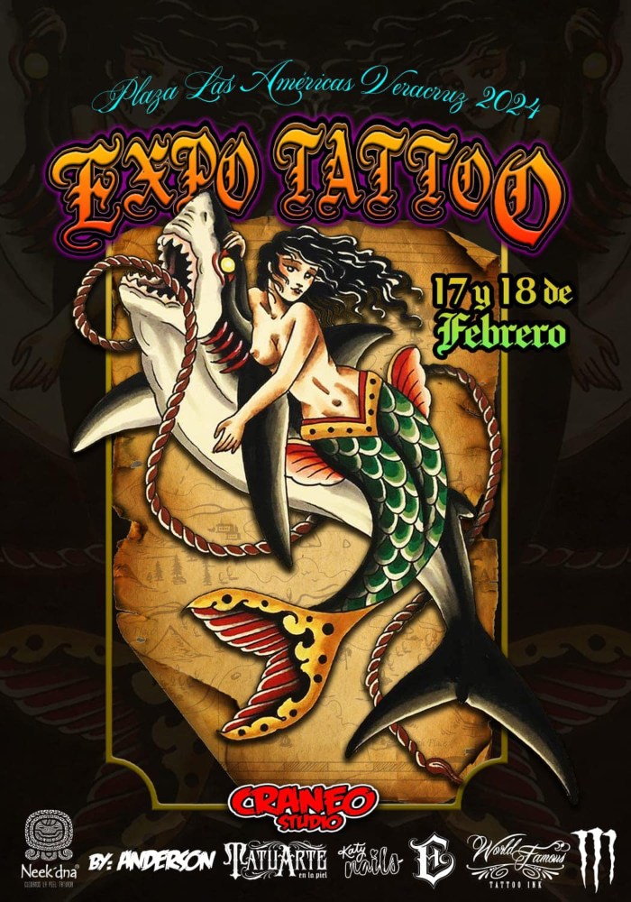 Plaza Las Américas Veracruz Tatto Expo 17 February 2024