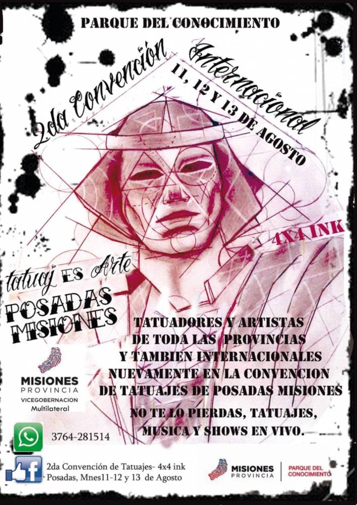 Convencion Tatuajes Arte Posadas