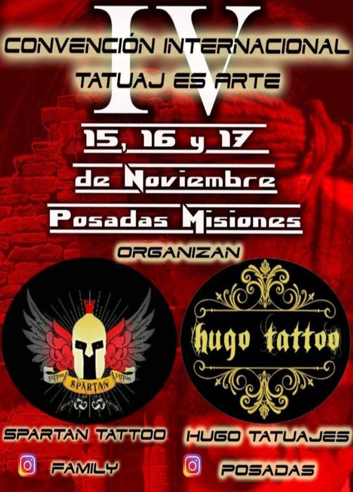 Convencion Tatuajes Arte Posadas
