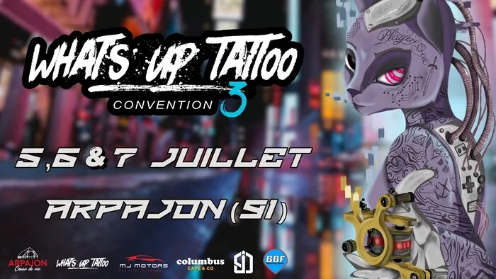 What's Up Tattoo Convention 5 July 2024