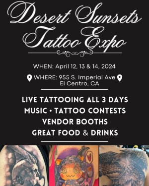 Desert Sunsets Tattoo Expo #6 12 April 2024