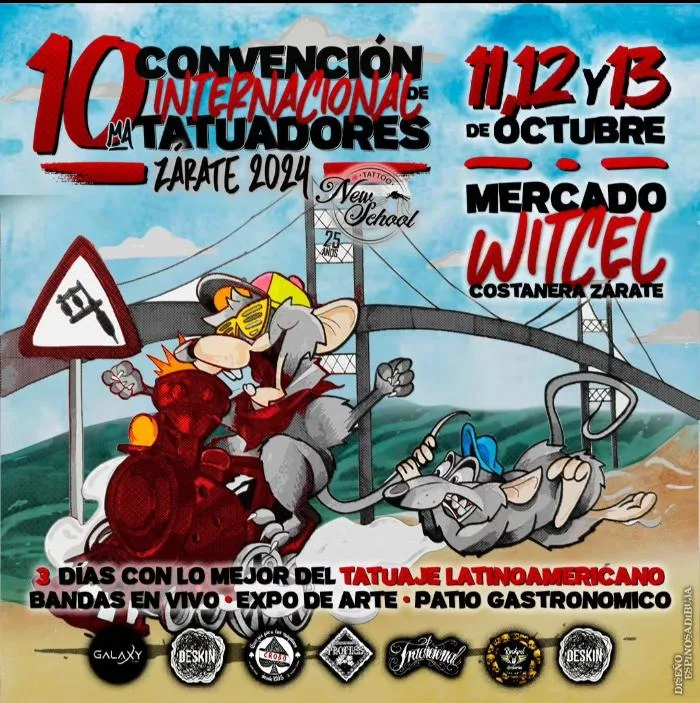 Convencion de Tatuajes Zarate #10 11 October 2024