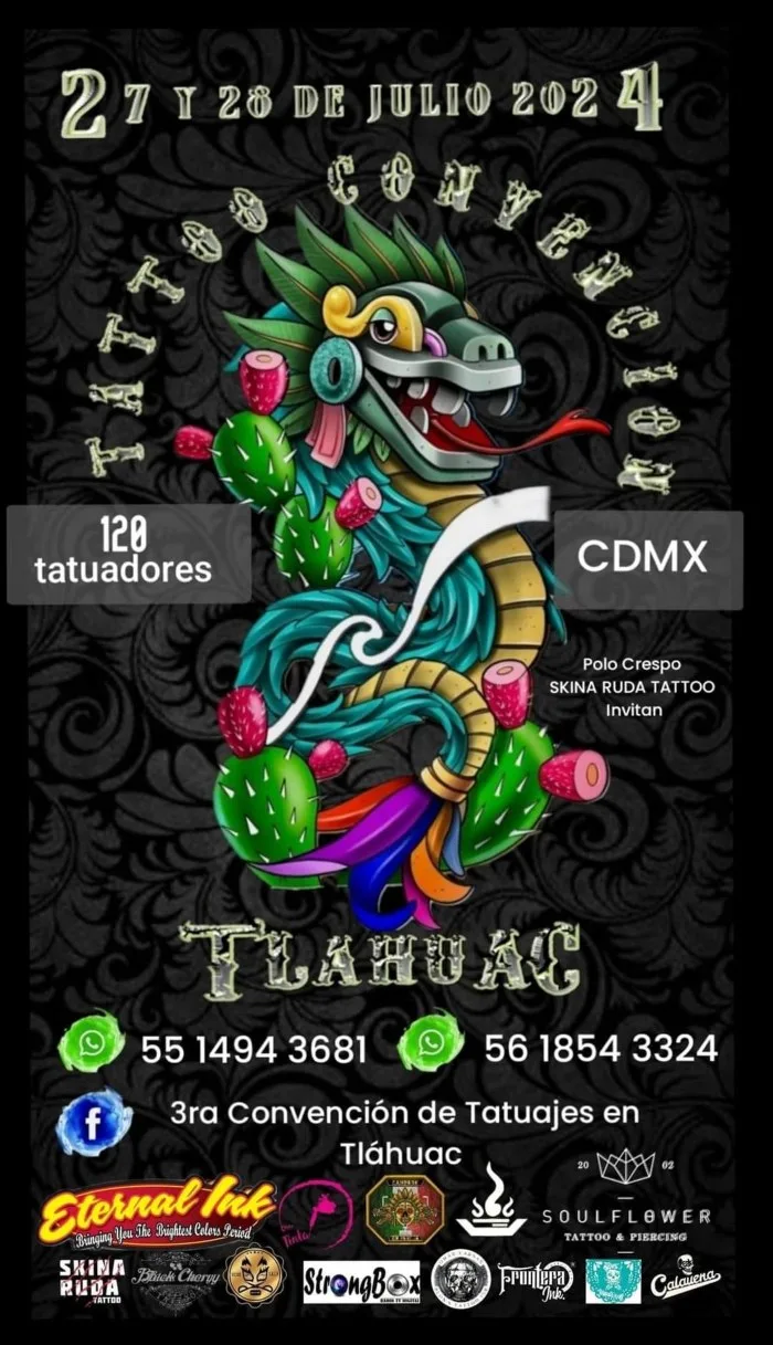 Convención de Tatuajes en Tláhuac 2024 