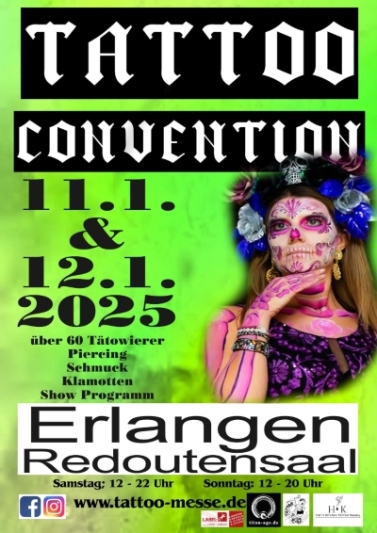 Tattoo Messe Erlangen 2025