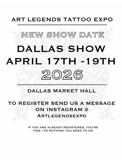 Art Legends Tattoo Expo 2026