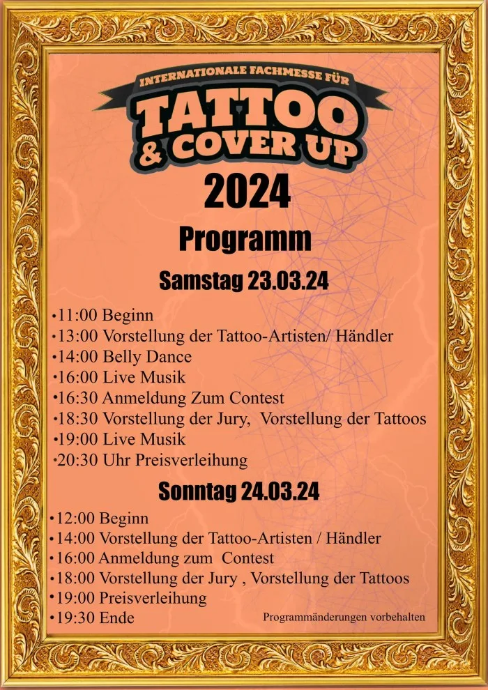 Augsburg Tattoo Messe Augsburg Tattoo Messe 23 March 2024