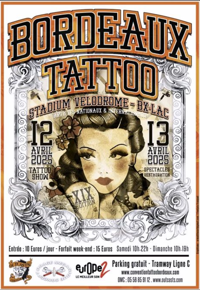 Bordeaux Tattoo Convention 2025