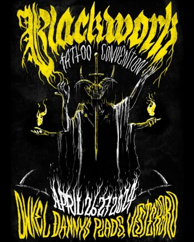 Blackwork Tattoo Convention 26 April 2024