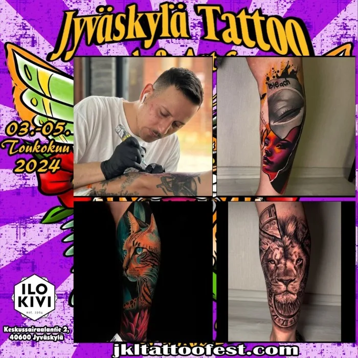 Jyväskylä Tattoo & Rock Festival #8 3 May 2024