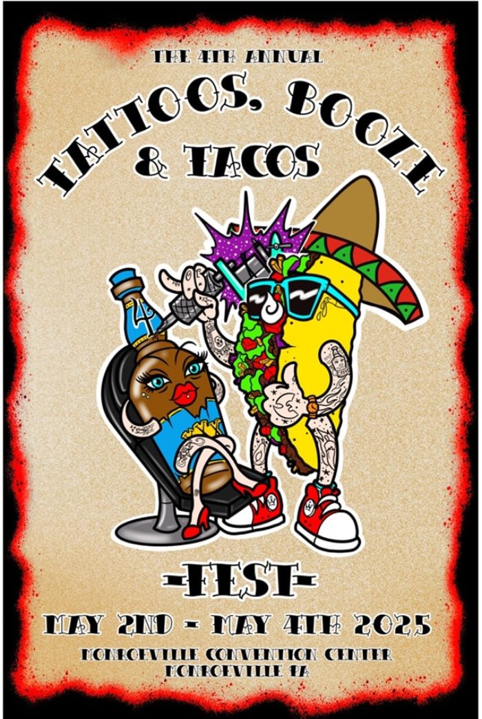 Tattoos Booze & Tacos Expo #4 2025