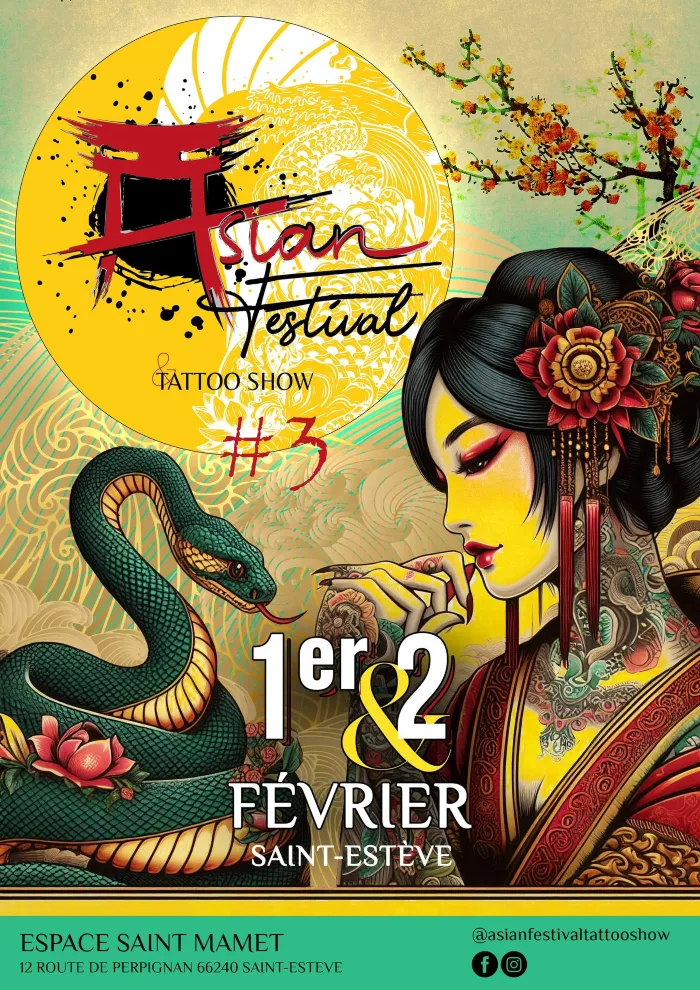 Asian Festival Tattoo Show 2025 