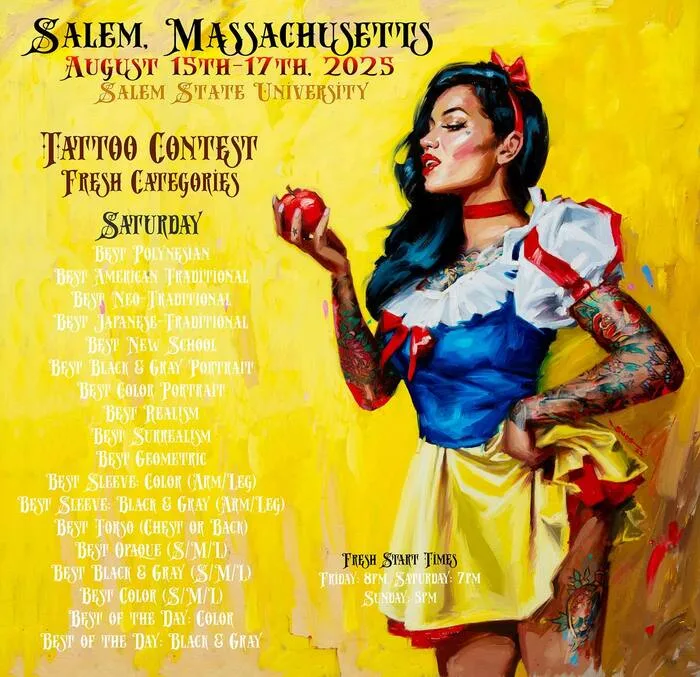 Natural Ink Expo Salem 2025 Contests