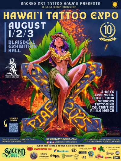 Hawaii Tattoo Expo #10 1 August 2025