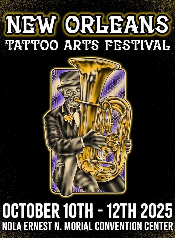 New Orleans Tattoo Arts Festival #7 New Orleans Tattoo Arts Festival #7 10 October 2025