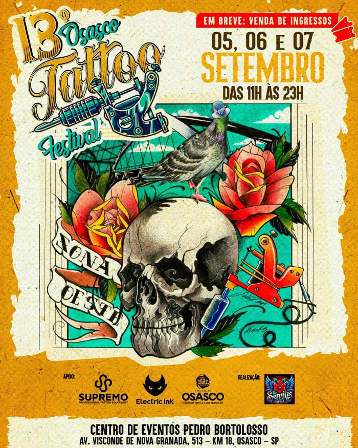 Osasco Tattoo Festival #13 Osasco Tattoo Festival #13 5 September 2025