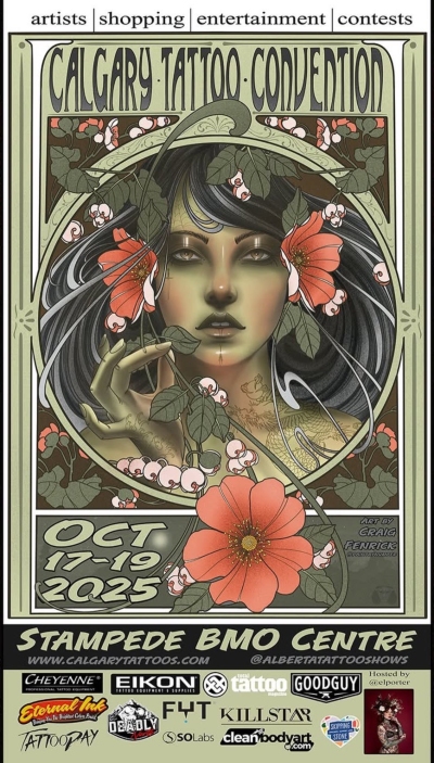 Calgary Tattoo Arts Festival 17 October 2025