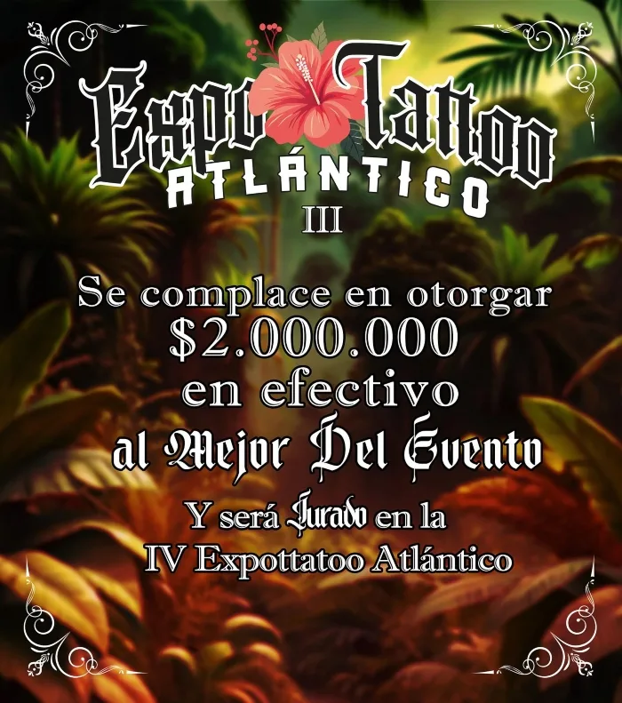 Atlantico Tattoo Expo #3 4 October 2024