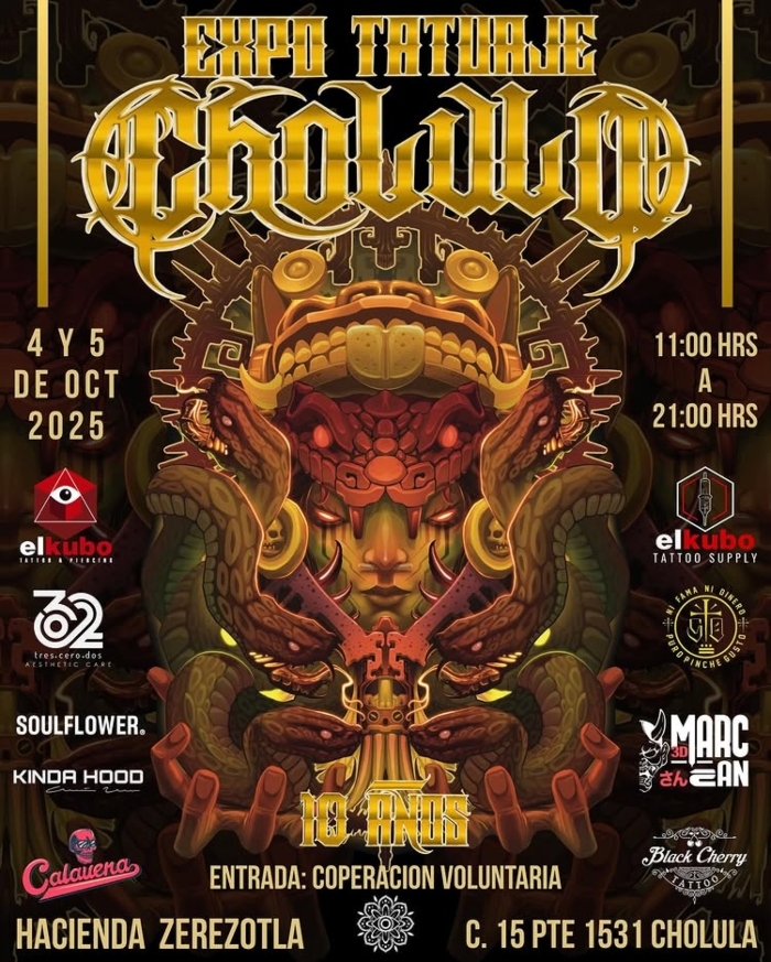 Expo Tatuaje Cholula #10 4 October 2025
