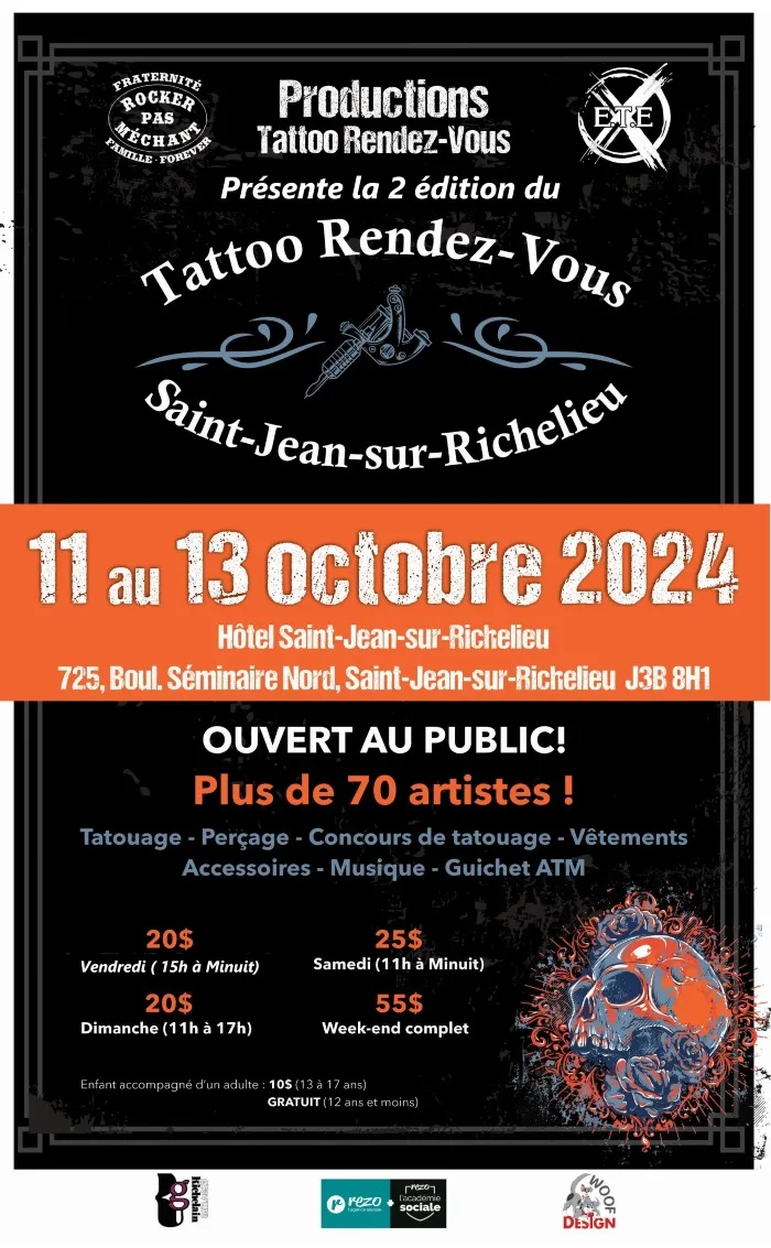 Tattoo Rendezvous Saint-Jean-Sur-Richelieu. 2024